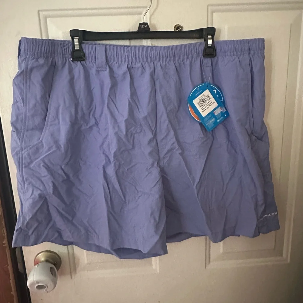 COLUMBIA MEN’S BACKCAST III WATER SHORT: BLUE: NWT: SZ XXL
